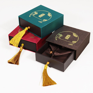 กล่องเครื่องประดับมรดกสไตล์ลิ้นชักพู่ห้อยสร้อยข้อมือทองคำโบราณของขวัญหยก<span class=keywords><strong>โบราณ</strong></span> - Product Image 4