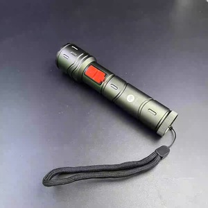 LED công suất cao hợp kim nhôm chiến thuật đèn pin <span class=keywords><strong>Torch</strong></span> với 1200mAh 18650 pin - Product Image 1