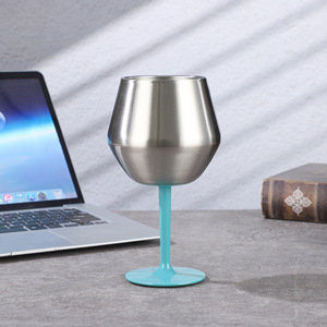 Calice a Doppia Parete in Acciaio Inox 304, Bicchieri da Champagne, Bicchiere Termico per Vino con Parti Rimovibili - Product Image 2