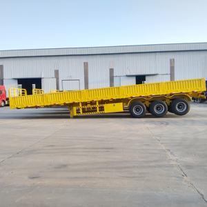 Remorque à 2/3 essieux pour clôture latérale, transport d'animaux |   Remorque à ridelles latérales 2/3 essieux pour le transport d'animaux - Product Image 1