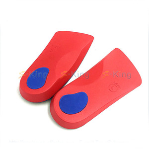 Free shipping high quality EVA material 3/4 high arch support for orthopedic insoles - Product Image 5