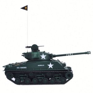 2026 Hooben 1/16 Us Fury Medium Tank M4a3e8(hvss) <span class=keywords><strong>Sherman</strong></span> Easy 8(e8) Easy Eight 2.4g Radio Control Full Functions Rc Tank Rtr - Product Image 5