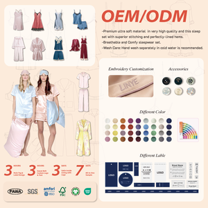 فستان نوم حريري بحمالات رفيعة ورقبة على شكل V، ملابس نوم حريرية، فستان نوم من حرير التوت 100%، بيجامة نسائية حريرية من حرير التوت - Product Image 2