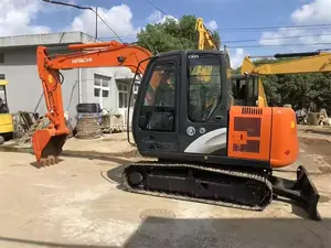 HITACHI ZX60 menggunakan 5TON Excavator Mini buatan Jepang Performa bagus