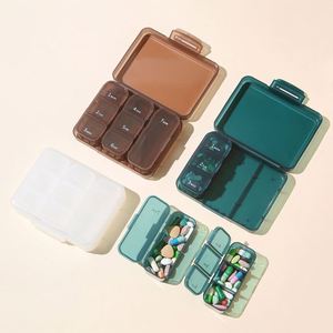 Premium Plastic Pill Box Weekly <b>7</b> Day Pill Organizer for Vitamins, Pills & <b>Tablets</b> Lightweight - Product Image 2