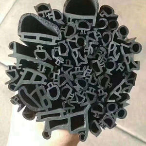 Joint d'étanchéité pour porte, bande d'étanchéité pour le bas de la porte, profil en caoutchouc EPDM, bande d'étanchéité contre les intempéries, couvre-<span class=keywords><strong>trou</strong></span> en caoutchouc, bloc en caoutchouc EPDM - Product Image 5