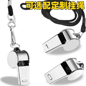 Silbato de Acero Inoxidable, Silbato Metálico para Árbitro, Deportes, Supervivencia al Aire Libre, Entrenamiento, Equipo de Entrenamiento - Product Image 4