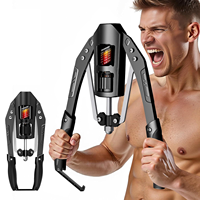 RS R2 PRO Appareil d'exercice pectoral pliable hydraulique réglable 22-440lbs avec bras torsadé pour usage domestique