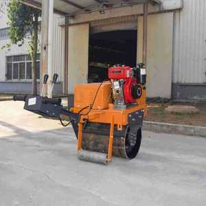 Rodillo compactador vibratorio Storike de 600 mm de un solo tambor, diseño compacto para la reparación de caminos municipales - Product Image 4