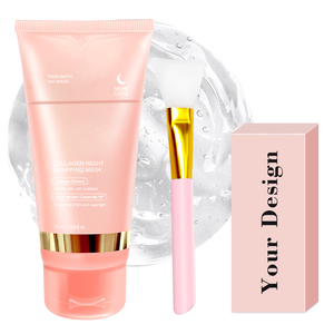 Mascarilla Facial Nocturna con Colágeno, Diseño Envolvente, Exfoliante, para una Piel Radiante, Hidratada y Suave - Product Image 1