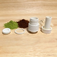 Bouchon de bouteille 28 mm 5g pour séparation liquide/solide, à torsion, pour poudre de café, thé, matcha, fruits, vitamines