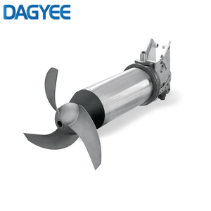 Mélangeur submersible <span class=keywords><strong>compact</strong></span> 0,37 kW-3 kW, agitateur pour petite fosse à eaux usées, dispositif de mélange sous-marin à faible encombrement pour les eaux usées d'usine - Product Image 3