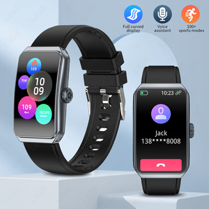 <span class=keywords><strong>Montre</strong></span> <span class=keywords><strong>Connectée</strong></span> LIGE BWR11 CE ROHS pour Femmes, Appels Bluetooth, Moniteur de Fréquence Cardiaque et Pression Artérielle, <span class=keywords><strong>Bracelet</strong></span> Intelligent pour Hommes, Téléphone Connecté - Product Image 2