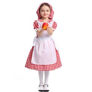 Costume da Cameriera di Fattoria in Stile Pastorale Europeo per Halloween RKHC-007 - Product Image 3