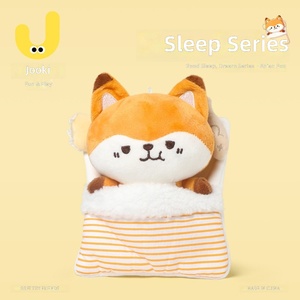 Divertido, Acogedor y Tranquilo Juguete de Peluche de Zorro y Perezoso de Dreamland, Almohada de Poliéster para Dormir, Compañero de Peluche - Product Image 2