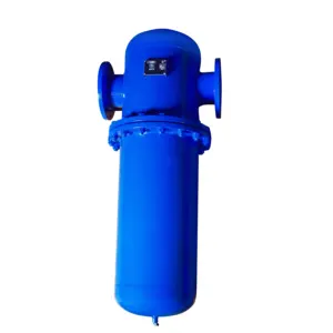 Compressed air filter for piston air compressor paint application