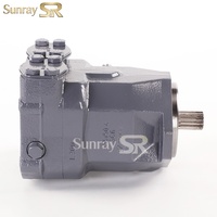 Motor Hidráulico de Pistones Axiales de Desplazamiento Fijo Rexroth A10FM63 de 63cc, Motor de Accionamiento de Alto Torque para Maquinaria de Minería y Equipos de Grúas