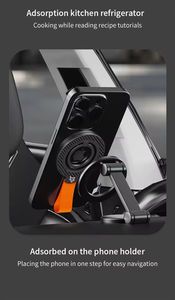 Support magnétique pour téléphone portable Sarafox M3 compatible avec les séries iPhone 12, 13 et 14, avec poignée amovible et béquille. - Product Image 5