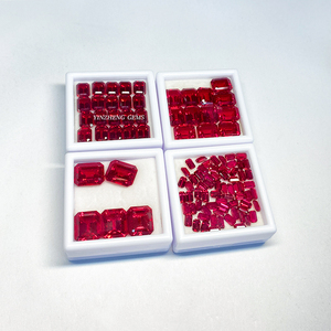 Venta Directa de Fábrica Yinzheng: Gemas Sueltas de Rubí Cultivado en Laboratorio, Corte Variado, Color Sangre de Pichón, Certificadas por Terceros, Enceradas/Enrascadas - Product Image 5