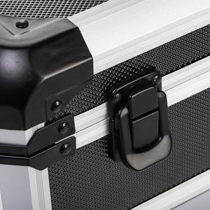 Caja de Herramientas de Aluminio con Cajón, Cerradura Metálica, Organizador de Herramientas Portátil, Estuche para Oficina y Gimnasio - Product Image 6