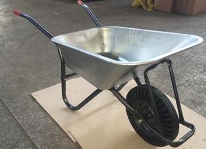 WB5009รถเข็นล้อเดียวสำหรับใช้ในงานก่อสร้างเครื่องมือทางการเกษตรพร้อมถาดชุบสังกะสี - Product Image 6