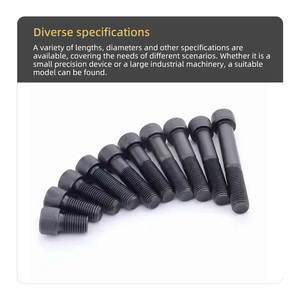 Chính xác Metric thép không gỉ phần cứng đầy đủ răng chủ đề thiết kế Hex ổ cắm Bolt đồng bằng kết thúc làm bằng thép <span class=keywords><strong>carbon</strong></span> và sắt - Product Image 3