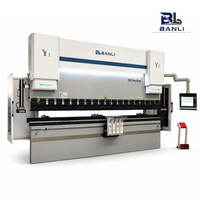 Prensa Plegadora Hidráulica CNC Serie RWP-CNC de BANLI, Máquina de Plegado Electrohidráulica Sincronizada, la Mejor Plegadora de Paneles para Fábrica