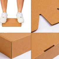 Cajas de Cartón Corrugado para Envíos, Materiales Reciclados, Color y Tamaño Personalizados, Impresión a Cuatro Colores para Empaquetado de Envíos de Pequeñas Empresas