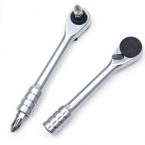 Industrial Grade Chromium-vanadium Steel Mini Ratchet Screwdriver Double-Headed Torque <strong>Wrench</strong> <strong>Set</strong> 50N.m Capacity for <strong>Small</strong> - Product Image 1