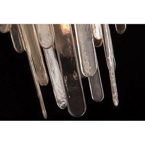 Lámpara colgante de cristal transparente de lujo moderna de cristal de forma única, lámpara colgante para el hogar, sala de estar, <span class=keywords><strong>dormitorio</strong></span>, tamaños para el medio - Product Image 3