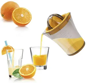 Vente en gros de gadgets de cuisine de haute qualité Presse-agrumes manuel pour orange et citron Tasse à jus de fruits