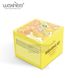2022 Mới Nhất Waxkiss Đường Sáp Bộ Dụng Cụ Tinh Khiết Tự Nhiên Thuốc Làm Rụng Lông Paste Woman Man Home Salon Sử Dụng Chanh Hương Vị Trực Tiếp Nhà Máy - Product Image 3