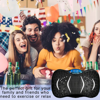 Produits les plus vendus, plaque vibrante d'exercice, équipement de fitness, machine de massage par vibration Crazy Fit