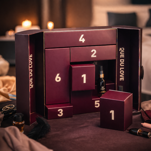 <span class=keywords><strong>Calendrier</strong></span> de l'<span class=keywords><strong>Avent</strong></span> de Noël personnalisé, boîte cadeau en carton rose pour cosmétiques et <span class=keywords><strong>bijoux</strong></span> - Product Image 2
