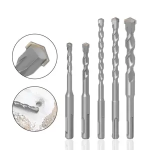 Square Handle Round Handle Concrete Cement Punching Drill Bit Cross Hammer Impact Drill Bit