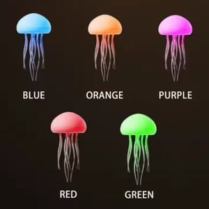 Lámpara de Noche USB con Medusas Flotantes Reemplazables, Control de Sonido Inteligente, Decoración Artística para Estudio, Cafetería, Bar, Mesita de Noche - Product Image 3