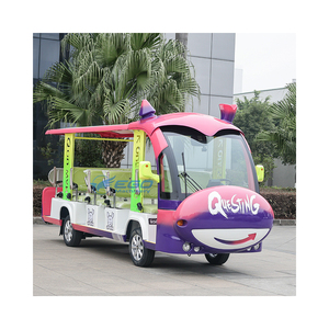 Bus électrique touristique personnalisé à thème de dessin animé / Voiture de tourisme urbaine de haute qualité / Bus électrique de tourisme pour parc d'attractions - Product Image 1