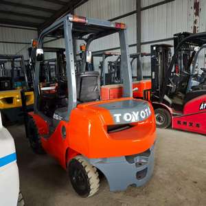 Chariot élévateur Toyota 8F de haute qualité, 2,5 tonnes, mât à trois sections, pneus pleins, type siège, pour utilisation en intérieur - Product Image 2