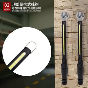 Usb Rechargeable Work Light Cob High Intensity Rotatable With Magnet And Hook Emergency Lighting - Product Image 2