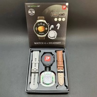 Relojes Inteligentes D21 de Pantalla Redonda con Auriculares TWS y Cargadores Inalámbricos Precio de Mayoreo 2025, Monitor de Actividad Física con Frecuencia Cardíaca para Hombre