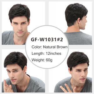 Peluca <span class=keywords><strong>de</strong></span> cabeza completa para niños con separación lateral sin costuras, pelo corto y recto, simulación <span class=keywords><strong>de</strong></span> cuero cabelludo, rosa, red interior, Tarjeta Dorada, peluca <span class=keywords><strong>de</strong></span> seda - Product Image 5