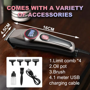 WINNING STAR ST-5640 Herramientas <span class=keywords><strong>de</strong></span> Barbería, Cortadora <span class=keywords><strong>de</strong></span> <span class=keywords><strong>Pelo</strong></span> Eléctrica <span class=keywords><strong>para</strong></span> Bebés, Máquina Cortadora <span class=keywords><strong>de</strong></span> <span class=keywords><strong>Pelo</strong></span> Inalámbrica, Recortadora Recargable <span class=keywords><strong>para</strong></span> Niños - Product Image 2