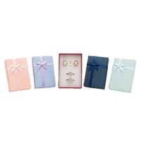 YZ boîte de papier de luxe en gros boîte à bijoux haut de gamme rigide carré ciel terre couverture recyclable Qixi saint valentin boîte à bagues
