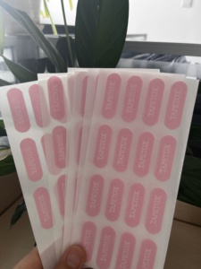 Nhà Máy Bán buôn Silicone mặt thoáng khí nâng băng không dệt dính mặt các bản vá lỗi cho nếp nhăn mặt nạ chân không OEM - Product Image 2