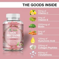 Gummies anti-âge pour la peau R14, L-glutathion, collagène, biotine, acide hyaluronique, gummies éclaircissants et blanchissants pour la peau