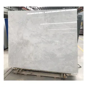 Lorde White Cloudy Greydish Marble Slabs Available For Sales