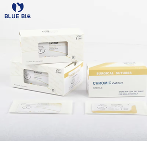 Suture chirurgicale absorbable en Polyglactine 910 Chromique et Catgut PGA jetable pour hôpitaux vétérinaires - Product Image 2