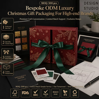 Boîte cadeau de luxe à couvercle magnétique, OEM ODM, en carton 2,8 mm, avec estampage à chaud et gaufrage, pour chocolats d'entreprise et de fêtes BRC