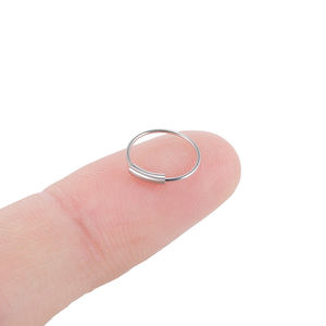 <span class=keywords><strong>Aro</strong></span> Flexible de Acero Inoxidable PARA LA Nariz, Pendientes de <span class=keywords><strong>Piercing</strong></span> de Oreja, Joyería Corporal para Hombre y <span class=keywords><strong>Mujer</strong></span> - Product Image 2