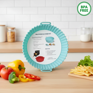 Rivestimenti Riutilizzabili in Silicone per <span class=keywords><strong>Friggitrice</strong></span> <span class=keywords><strong>ad</strong></span> <span class=keywords><strong>Aria</strong></span>, <span class=keywords><strong>Accessori</strong></span> Quadrati per AirFryer 4-7 QT, Gadget da Cucina per Rivestimento Pentola, Forno, Teglia da Forno - Product Image 1